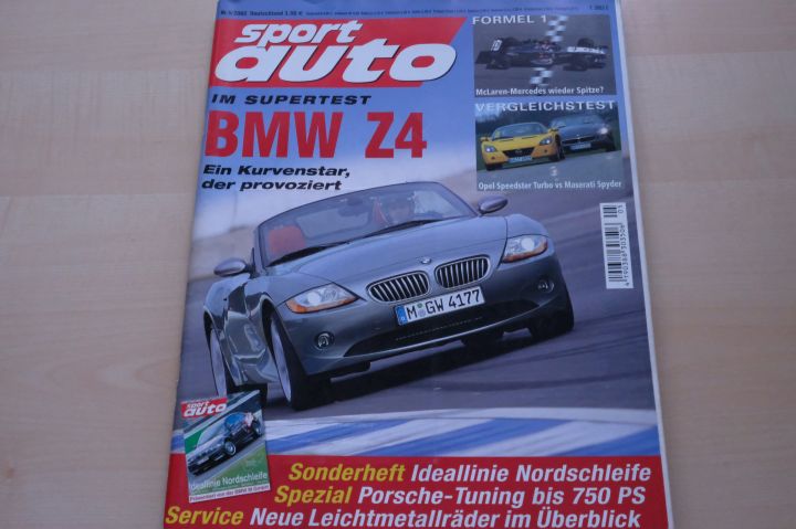 Deckblatt Sport Auto (05/2003)